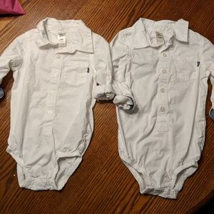 White Collar Onesies